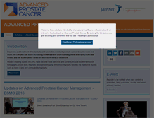 Tablet Screenshot of advancedprostatecancer.elsevierresource.com